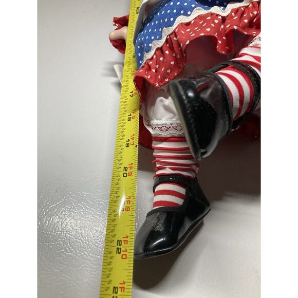 Large Vintage Raggedy Ann and Andy Porcelain Face And Hands - Picture 2 of 16